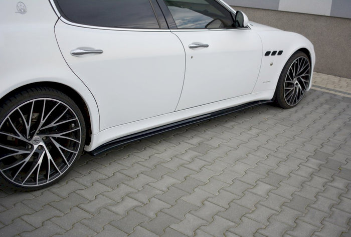 Maxton Design - SIDE SKIRTS DIFFUSERS MASERATI QUATTROPORTE MK5 FACELIFT (2009-2012)