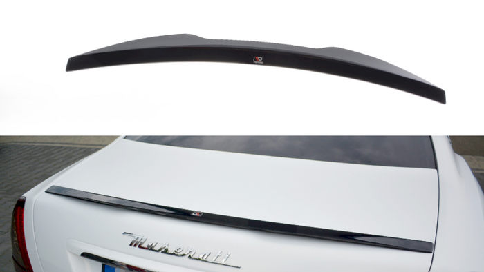 Maxton Design - SPOILER EXTENSION MASERATI QUATTROPORTE MK5 FACELIFT (2009-2012)