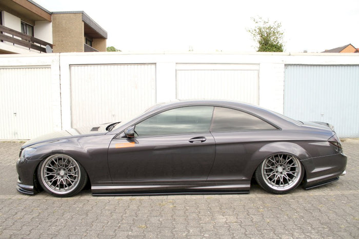 Maxton Design - SIDE SKIRTS DIFFUSERS MERCEDES CL 500 C216 AMGLINE (2006-2010)