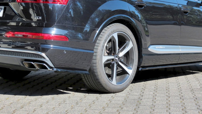 Maxton Design - REAR SIDE SPLITTERS AUDI SQ7/ Q7 S LINE MK2 (2016-2020)