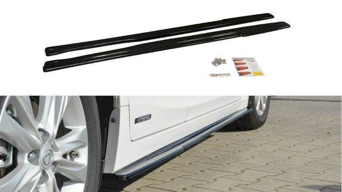 Maxton Design - SIDE SKIRTS DIFFUSERS LEXUS CT MK1 FACELIFT (2013-2017)