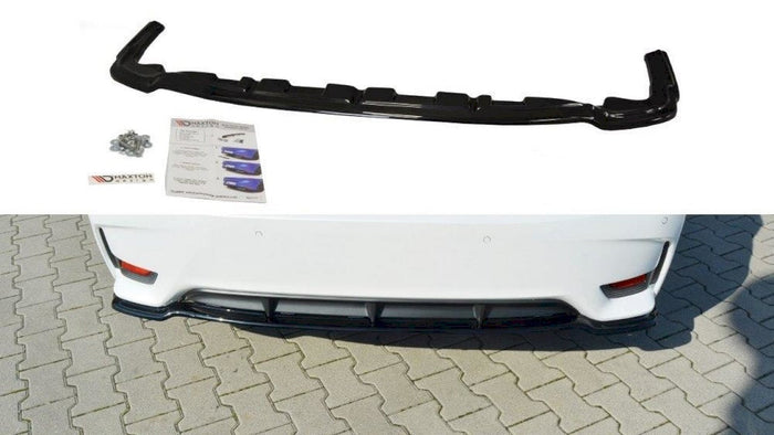 Maxton Design - CENTRAL REAR SPLITTER LEXUS CT MK1 FACELIFT (2013-2017)