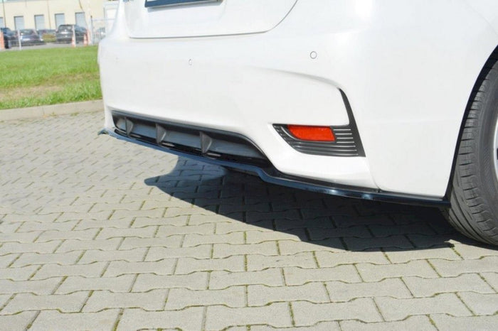 Maxton Design - CENTRAL REAR SPLITTER LEXUS CT MK1 FACELIFT (2013-2017)