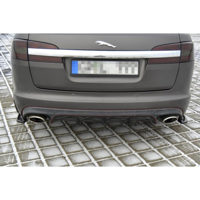 Maxton Design - REAR SIDE SPLITTERS JAGUAR XF (X250) MK1 SPORTBRAKE S-PACK (2012-2015)
