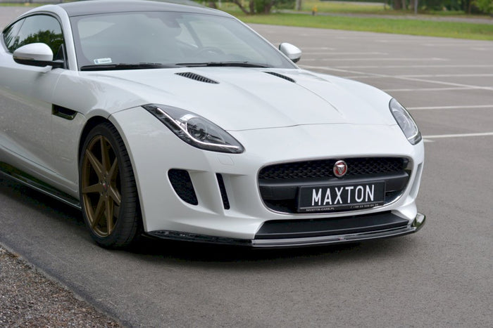 Maxton Design - FRONT SPLITTER V.1 JAGUAR F TYPE (2013-16)