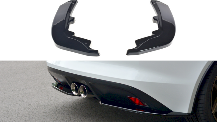 Maxton Design - REAR SIDE SPLITTERS JAGUAR F TYPE (2013-16)