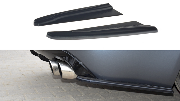 Maxton Design - REAR SIDE SPLITTERS JAGUAR XF- R (2007-2011)