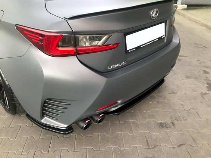 Maxton Design - REAR SIDE SPLITTERS LEXUS RC (2014-UP)