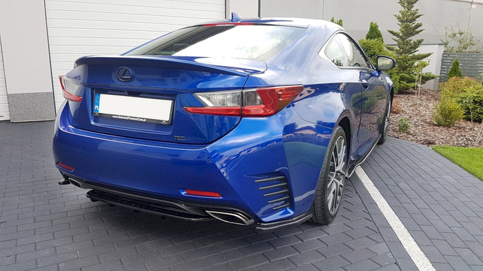 Maxton Design - REAR SIDE SPLITTERS LEXUS RC (2014-UP)