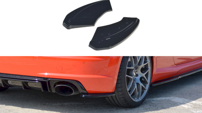Maxton Design - REAR SIDE SPLITTERS AUDI TT MK3 (8S) RS (2016-UP)