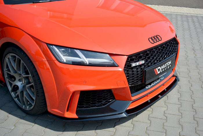 Maxton Design - FRONT SPLITTER V.2 AUDI TT MK3 (8S) RS (2016-UP)