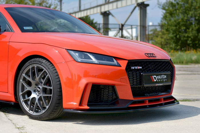 Maxton Design - FRONT SPLITTER V.1 AUDI TT MK3 (8S) RS (2016-UP)