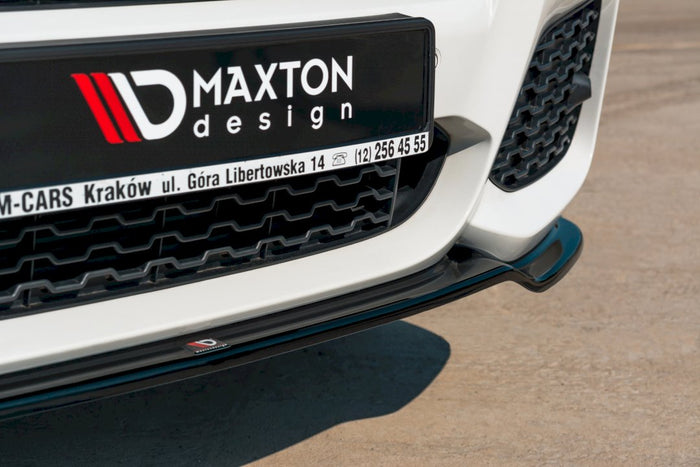 Maxton Design - FRONT SPLITTER BMW X3 F25 M-PACK FACELIFT (2014-2017)