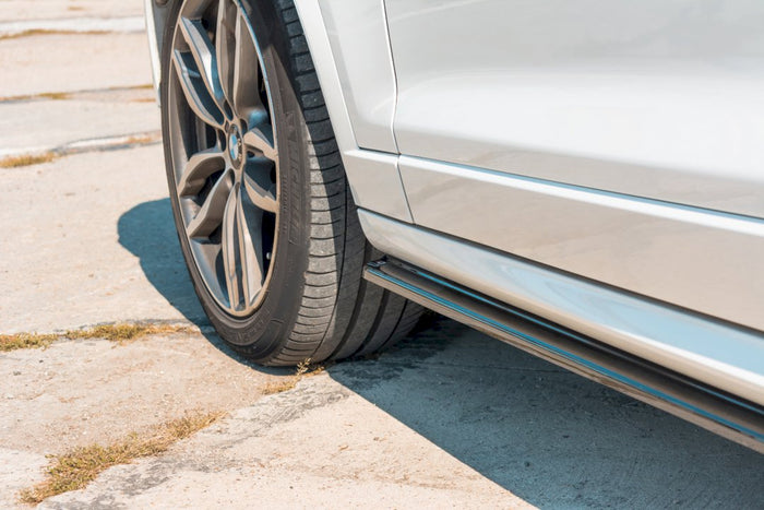 Maxton Design - SIDE SKIRTS DIFFUSERS BMW X3 F25 M-PACK FACELIFT (2014-2017)