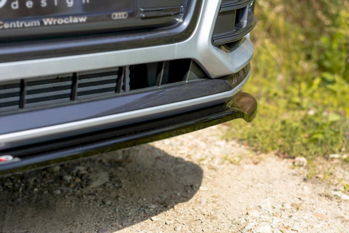 Maxton Design - FRONT SPLITTER AUDI SQ5/Q5 S-LINE MKII (2017-UP)