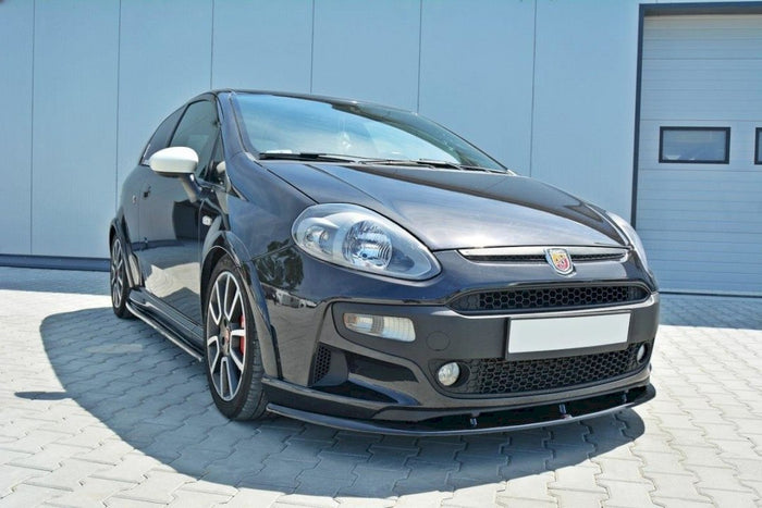 Maxton Design - FRONT SPLITTER V.1 FIAT PUNTO EVO ABARTH (2010-2014)