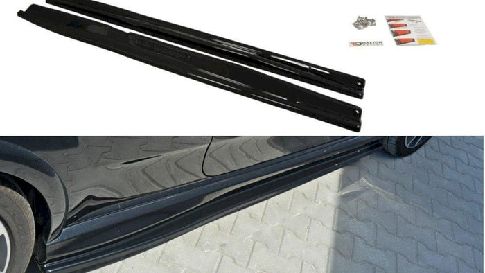 Maxton Design - SIDE SKIRTS DIFFUSERS FIAT PUNTO EVO ABARTH (2010-2014)
