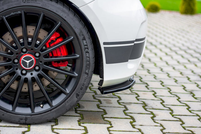 Maxton Design - REAR SIDE SPLITTERS MERCEDES A45 AMG W176 (2013-2015)
