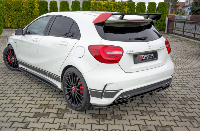Maxton Design - REAR SIDE SPLITTERS MERCEDES A45 AMG W176 (2013-2015)