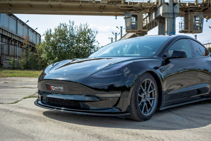 Maxton Design - FRONT SPLITTER TESLA MODEL 3 (2017-2023)