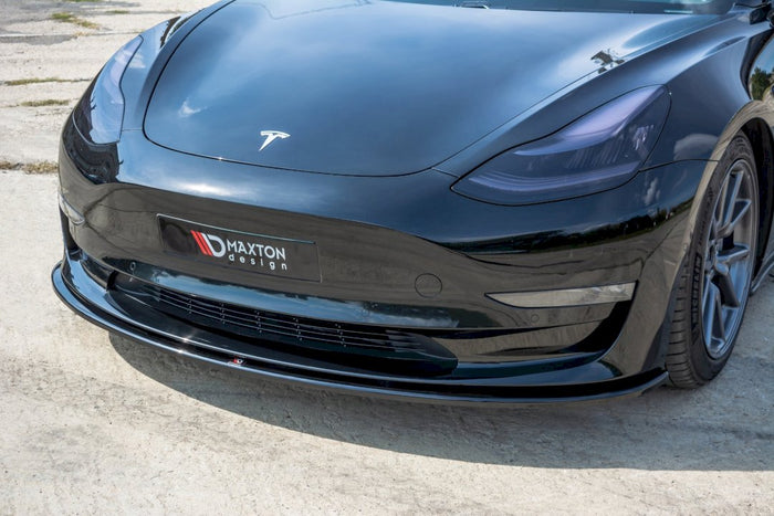 Maxton Design - FRONT SPLITTER TESLA MODEL 3 (2017-2023)