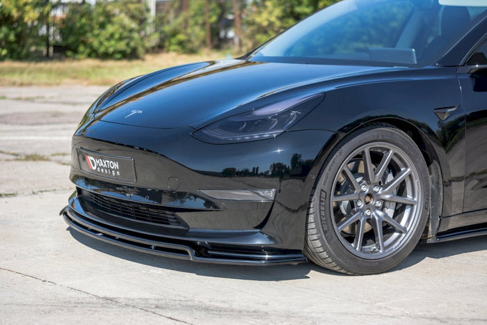 Maxton Design - FRONT SPLITTER V.2 TESLA MODEL 3 (2017-2023)