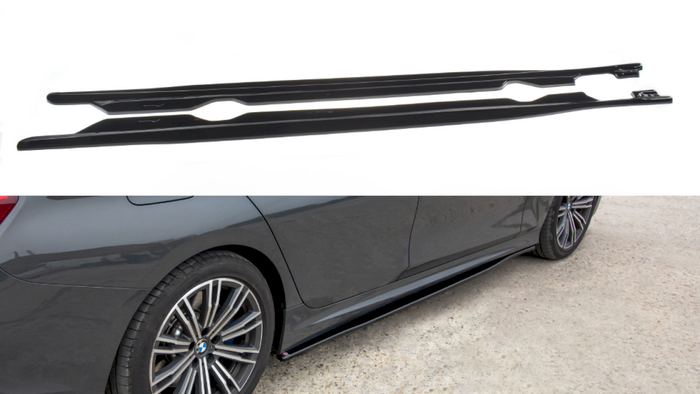 Maxton Design - SIDE SKIRTS DIFFUSERS BMW 3 G20 M-SPORT (2019-)
