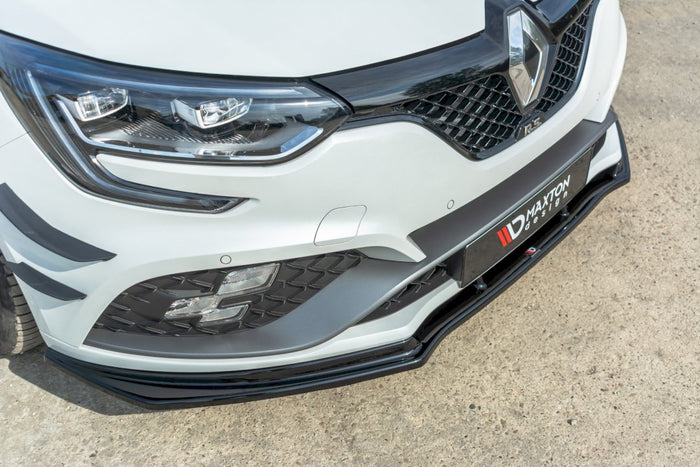 Maxton Design - FRONT SPLITTER V.1 RENAULT MEGANE MK4 RS (2018-2020)