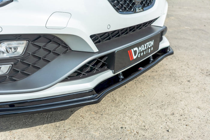 Maxton Design - FRONT SPLITTER V.1 RENAULT MEGANE MK4 RS (2018-2020)