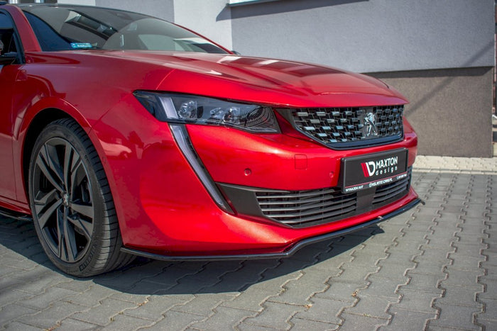 Maxton Design - FRONT SPLITTER V.1 PEUGEOT 508 SW MK2