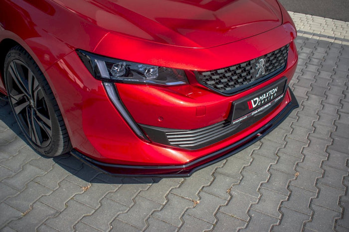 Maxton Design - FRONT SPLITTER V.2 PEUGEOT 508 SW MK2