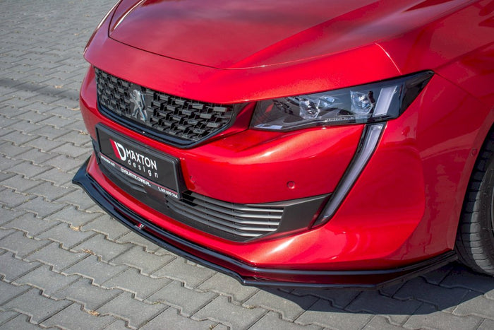 Maxton Design - FRONT SPLITTER V.2 PEUGEOT 508 SW MK2