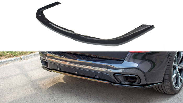 Maxton Design - CENTRAL REAR SPLITTER BMW X5 G05 M-SPORT (2018-)