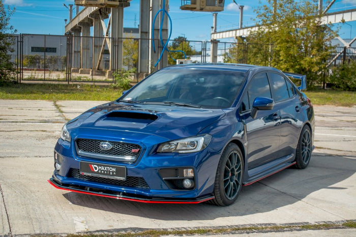 Maxton Design - FRONT SPLITTER V.4 SUBARU WRX STI