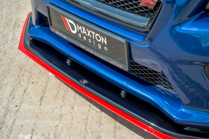 Maxton Design - FRONT SPLITTER V.4 SUBARU WRX STI