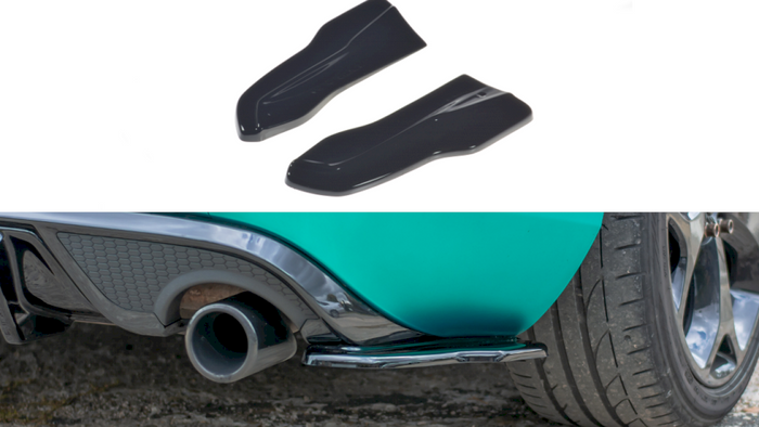 Maxton Design - REAR SIDE SPLITTERS VOLVO V40 R-DESIGN(2012-19)