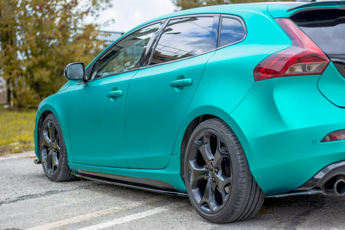 Maxton Design - SIDE SKIRTS DIFFUSERS VOLVO V40 R-DESIGN(2012-19)