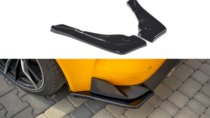 Maxton Design - REAR SIDE SPLITTERS V.1 TOYOTA SUPRA MK5 (2019-)