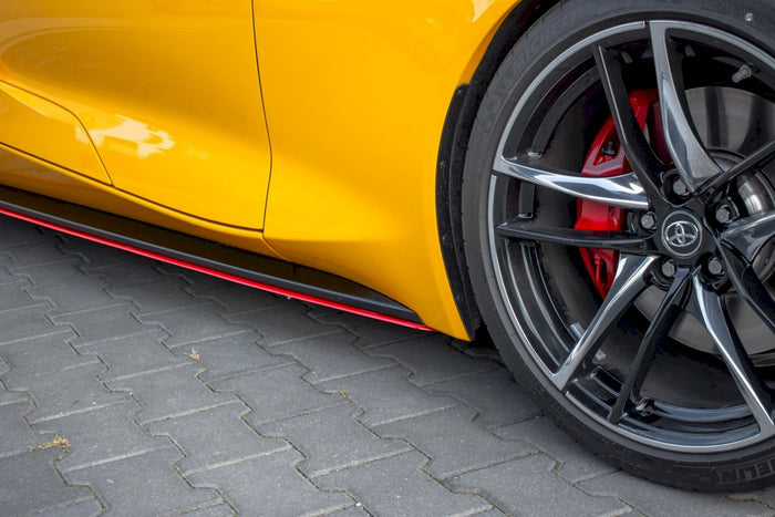 Maxton Design - SIDE SKIRTS DIFFUSERS V.2 TOYOTA SUPRA MK5 (2019-)