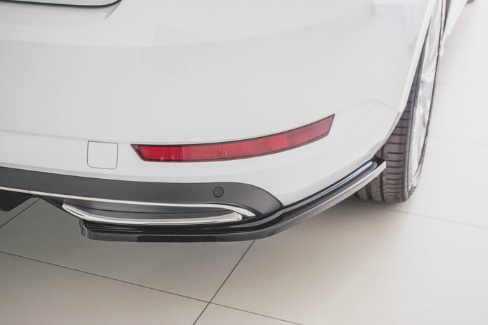 Maxton Design - REAR SIDE SPLITTERS SKODA SUPERB MK3 FL (2019-)