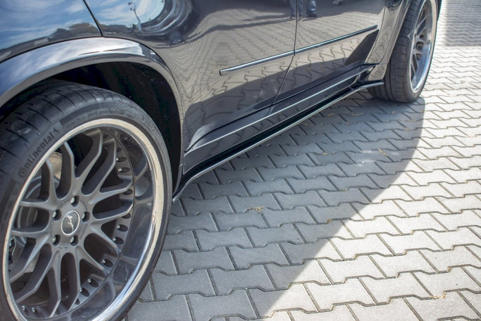 Maxton Design - SIDE SKIRTS DIFFUSERS BMW X5 E70 FACELIFT M SPORT
