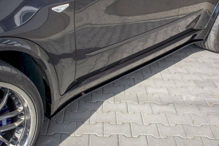 Maxton Design - SIDE SKIRTS DIFFUSERS BMW X5 E70 FACELIFT M SPORT