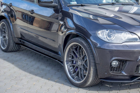 Maxton Design - SIDE SKIRTS DIFFUSERS BMW X5 E70 FACELIFT M SPORT (2010-13)