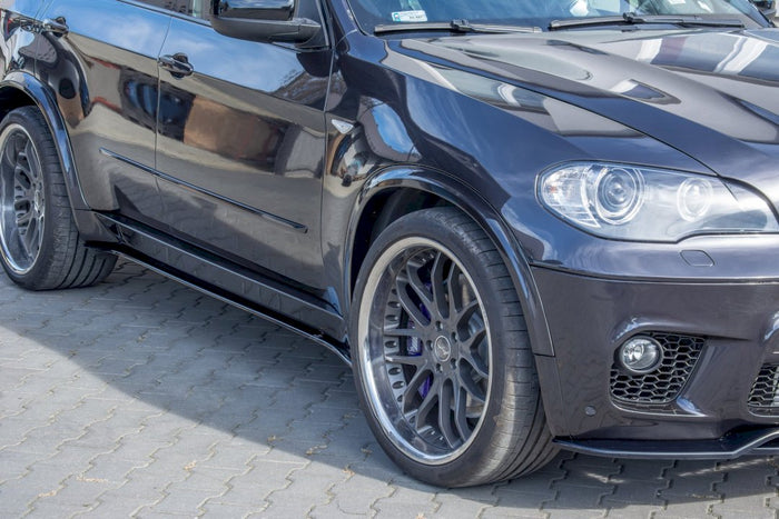 Maxton Design - SIDE SKIRTS DIFFUSERS BMW X5 E70 FACELIFT M SPORT