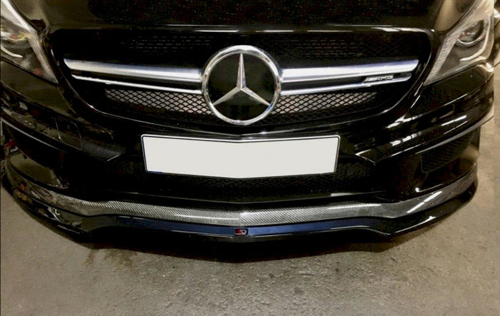 Maxton Design - FRONT SPLITTER V.1 MERCEDES CLA 45 AMG C117 (PRE-FACELIFT)