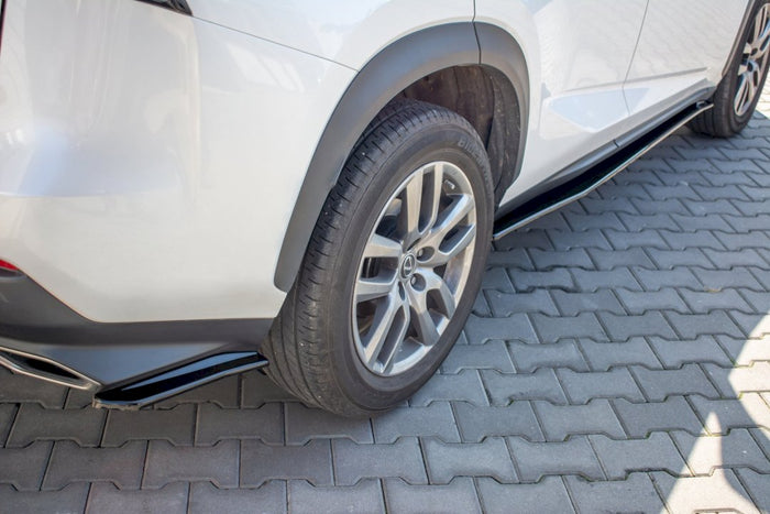 Maxton Design - REAR SIDE SPLITTERS LEXUS NX FACELIFT (HYBRID) (2017-)
