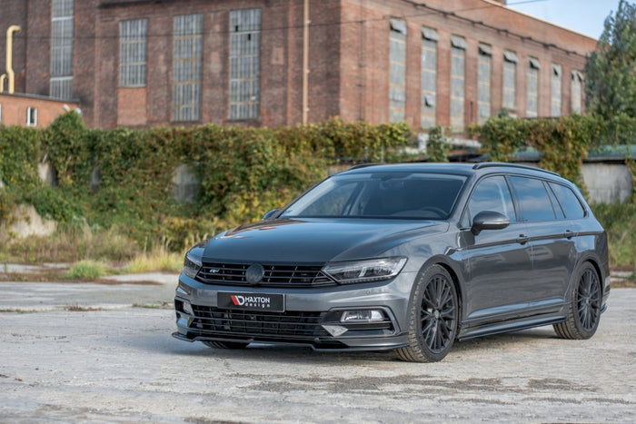 Maxton Design - FRONT SPLITTER V.2 VOLKSWAGEN PASSAT R-LINE B8 (2015-19)