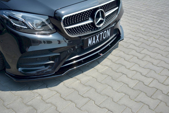 Maxton Design - FRONT SPLITTER V.1 MERCEDES-BENZ E-CLASS W213 COUPE (C238) / W213 Cabriolet (A238)