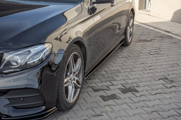 Maxton Design - SIDE SKIRTS DIFFUSERS MERCEDES-BENZ E43 AMG / AMG-LINE W213 (2017-)