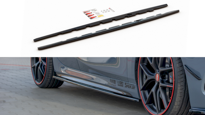 Maxton Design - SIDE SKIRTS DIFFUSERS V.1 BMW 1 F40 M-SPORT / M135I